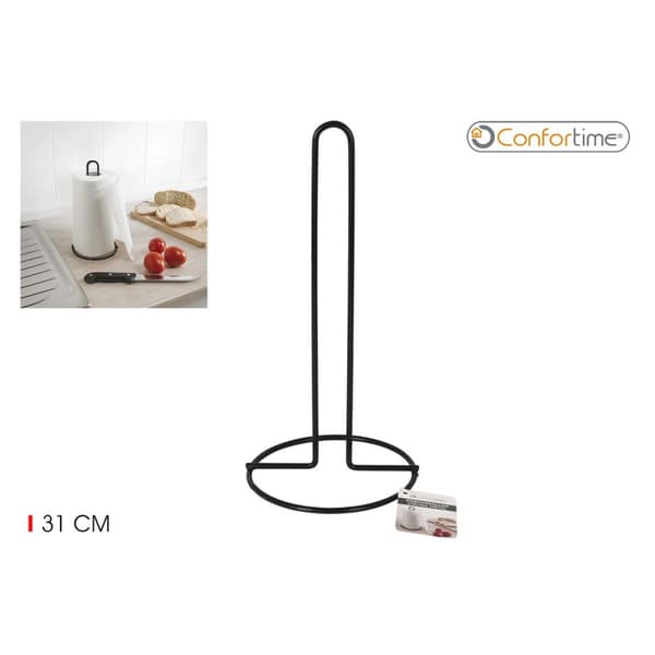 Køkkenrulleholder Confortime Metal 31 cm (24 enheder)