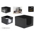 Miniatyrbild 5 av 7: Servetthållare My Bar COCKTAIL Svart Plast 12,8 x 12,8 x 8,8 cm (24 antal)