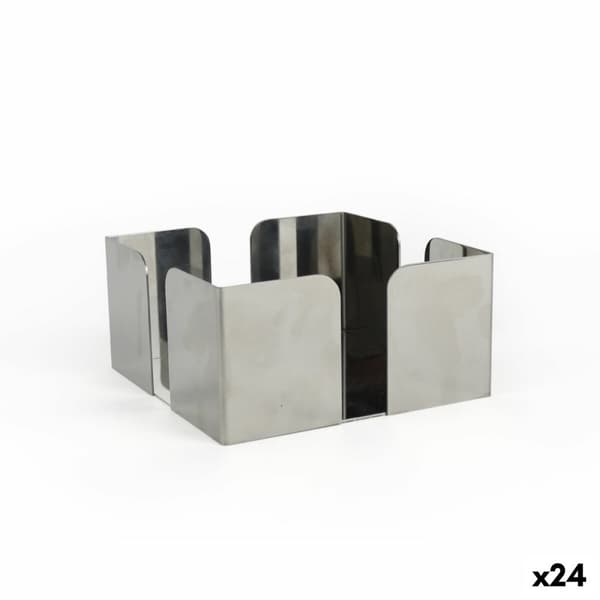 Servetthållare My Bar Stål 12 x 12 x 6 cm (24 antal)