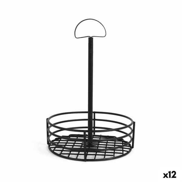 Flerfunktionell förvaring My Bar 15 x 15 x 22 cm Svart (12 antal)