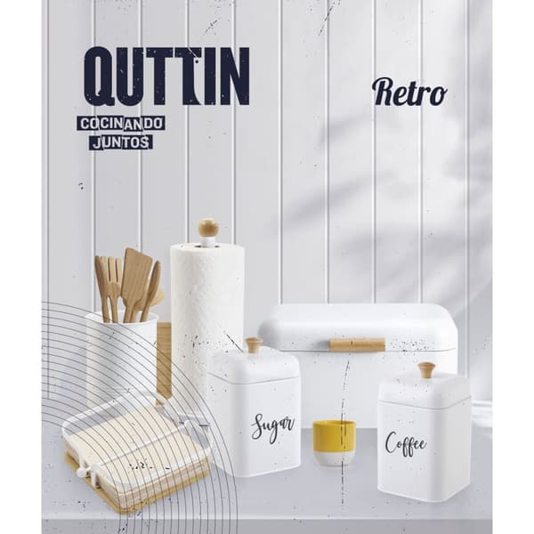 Paperiteline Quttin Metalli 22 x 22 x 6 cm (6 osaa)