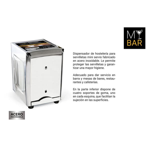Paperiteline My Bar 11,5 x 10 x 14,5 cm (12 osaa)
