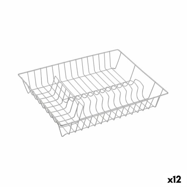 Kuivausteline tiskialtaaseen Confortime 43 x 34 x 7,5 cm (12 osaa)