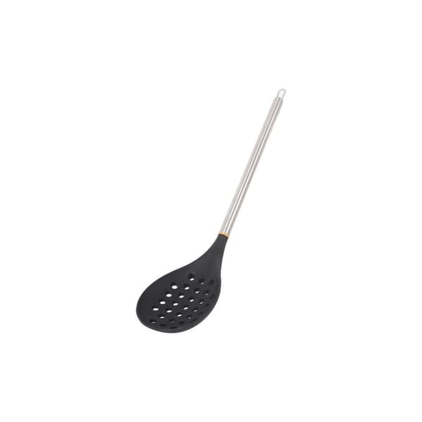 Reikäkauha MasterChef Silikoni Ruostumaton teräs 34 cm (24 osaa)