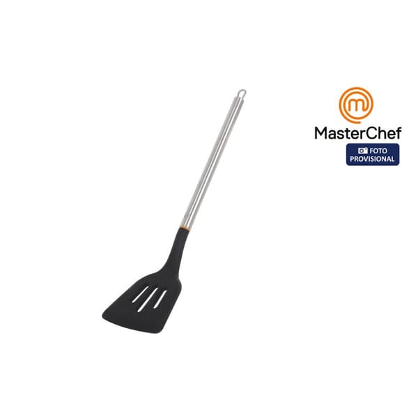 Köks Spatel MasterChef Silikon Rostfritt stål 34 cm (24 antal)