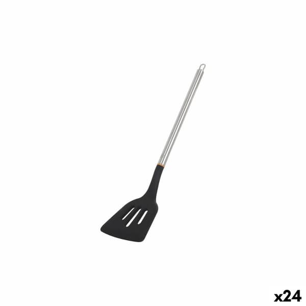 Köks Spatel MasterChef Silikon Rostfritt stål 34 cm (24 antal)