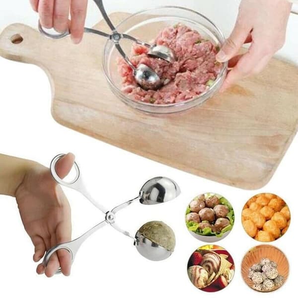 Köttbulltång / skopa för köttbullar, 2-pack med 2 storlekar