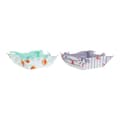 Miniatyrbillede 1 af 3: Kurv DKD Home Decor Summer Blå Grøn Bomuld (2 pcs)