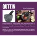 Miniatyrbillede 9 af 11: Køkkenmørtel Quttin Granit 10 x 10 x 8 cm (12 enheder)
