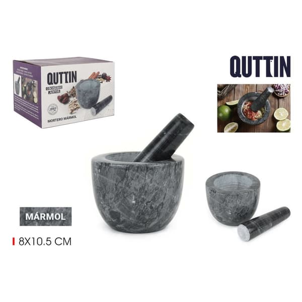 Køkkenmørtel Quttin Granit 10 x 10 x 8 cm (12 enheder)