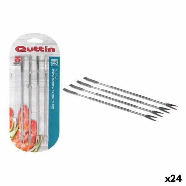 Fiskespyd Quttin Metal 4 Dele (4 pcs)