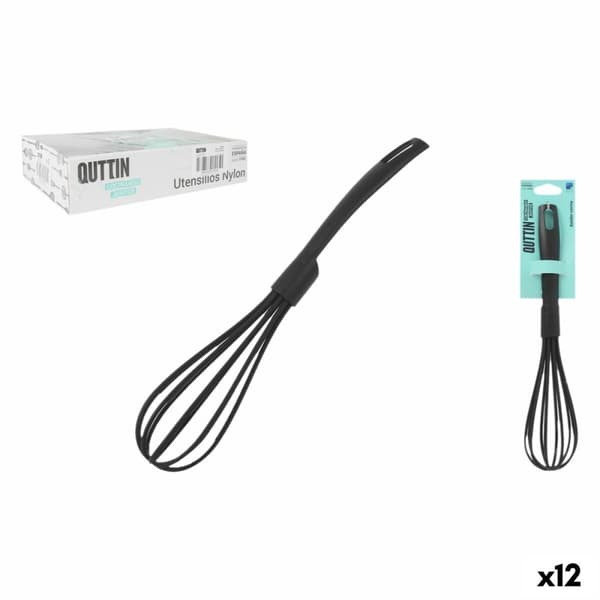 Vispblender Quttin Quttin 31 x 7 x 7 cm Svart (12 enheter)