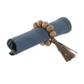 Miniatyrbillede 3 af 4: Servietring Home ESPRIT Natur Jute Akacie Makramé 7,5 x 2 x 7,5 cm 4 Dele