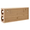 Miniatyrbillede 3 af 3: Køkkenrulleholder Home ESPRIT Natur Bambus 33,5 x 7 x 14,5 cm