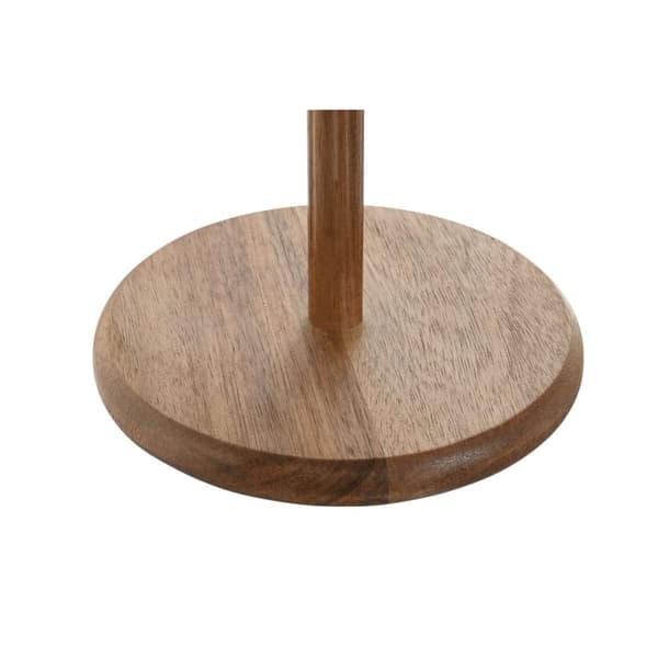 Kjøkkenpapirholder Home ESPRIT Naturell Akasia 16,8 x 16,8 x 35,6 cm