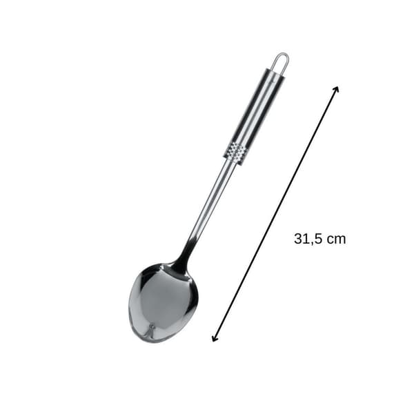Serveringssked i rostfritt stål Fackelmann Oval ref. 40469