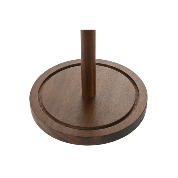 Køkkenrulleholder Home ESPRIT Natur Polyuretan Akacie 15 x 15 x 33 cm