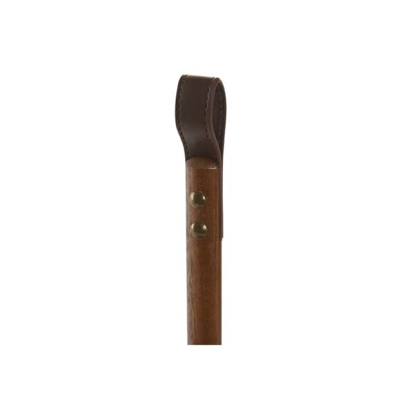 Køkkenrulleholder Home ESPRIT Natur Polyuretan Akacie 15 x 15 x 33 cm