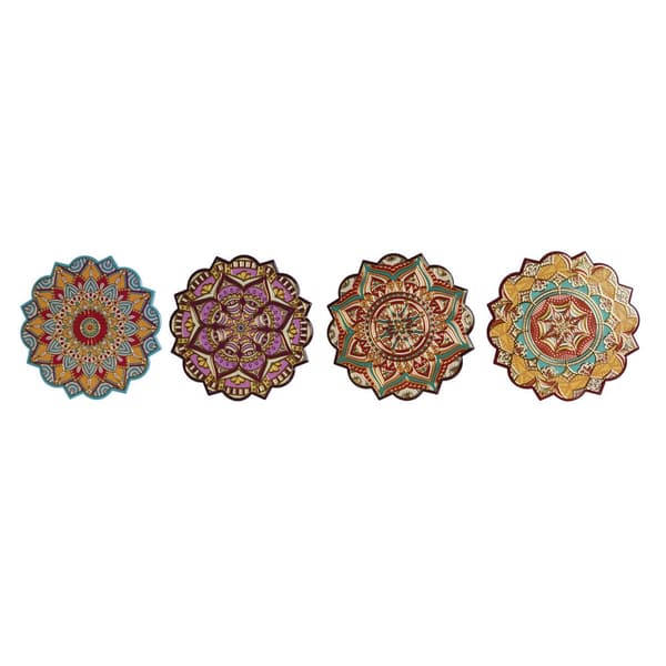 Tabletti Home ESPRIT Korkki Dolomite 20 x 20 x 1 cm (4 osaa)