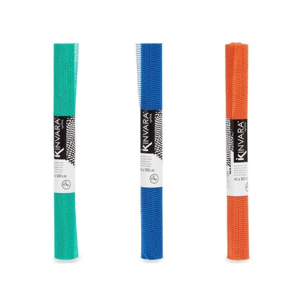Halkfri matta Kinvara SJ-A101-4 Grön Purpur Orange Gummi 45 x 0,1 x 100 cm (12 antal)