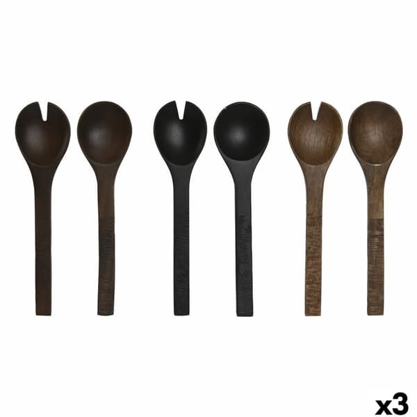 Köksredskap Home ESPRIT Mangoträ 30 x 2 x 8 cm (3 antal)