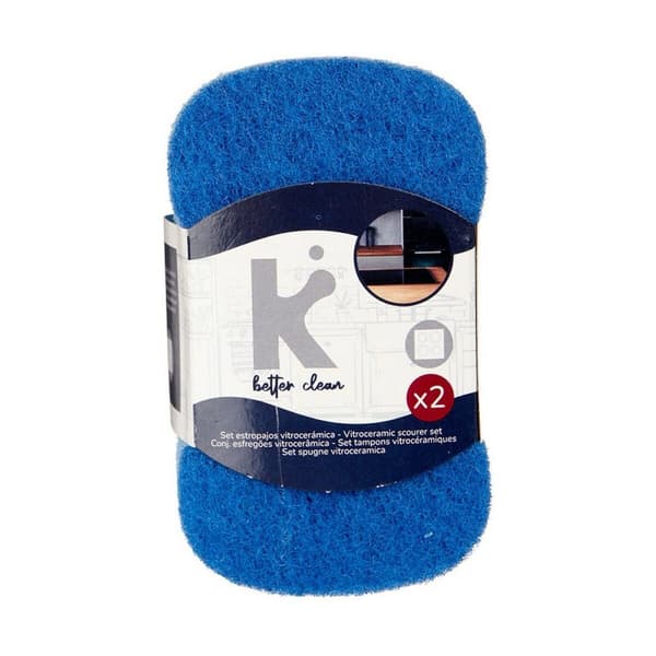 Uppsättning av skurmaskiner Blå 7 x 12,3 x 2,5 cm (32 antal)