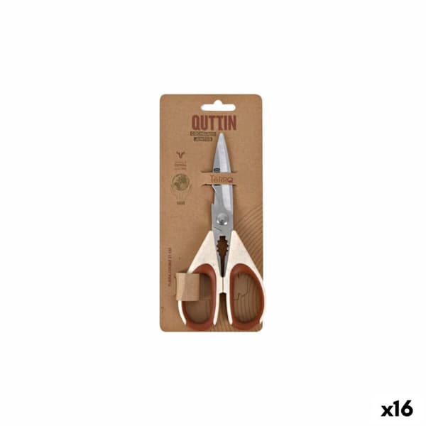 Køkkensaks Quttin Terra 21 cm 2,5 mm (16 enheder)