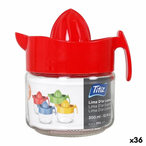 Citrusspress Titiz Glas 0,3 L 10 x 18 x 12 cm (36 antal)