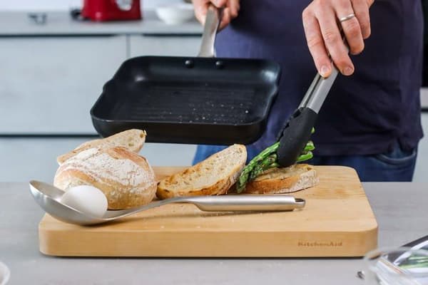 Livstidsvarumärken europa - KMG003OHSS - Kitchenaid kökssked i rostfritt stål, stor serveringssked i metall