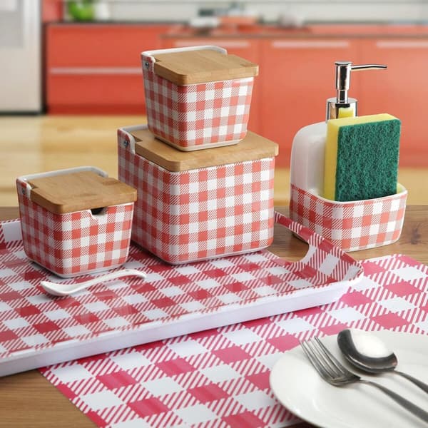 Sockerströare Versa VICHY Keramik 8,8 x 8,5 x 8,8 cm