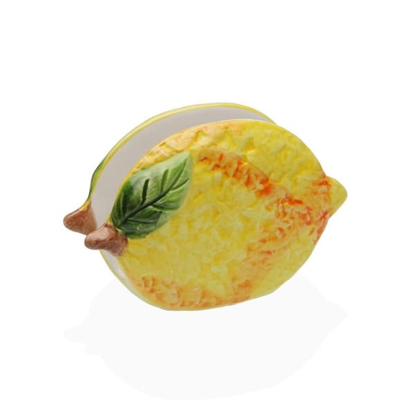 Servetthållare Versa Keramik 9 X 13,8 X 5,6 CM Citron