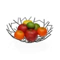 Miniatyrbilde 2 av 2: Fruktbolle Versa Svart Metall Stål 30 x 9 x 30 cm