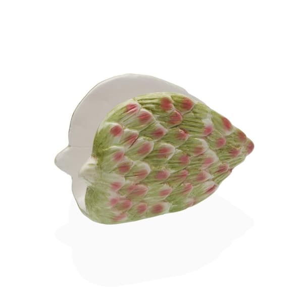Serviettholder Versa Keramikk 8,7 X 12,6 X 4,8 CM Artisjokk