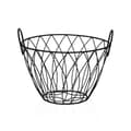 Pikkukuva 1 / 2: Hedelmäkulho Versa Musta Metalli Teräs 19,5 X 21,5 X 28,5 CM