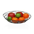 Miniatyrbillede 2 af 2: Frugtskål Versa Sort Metal Stål 23 X 7 X 31 CM