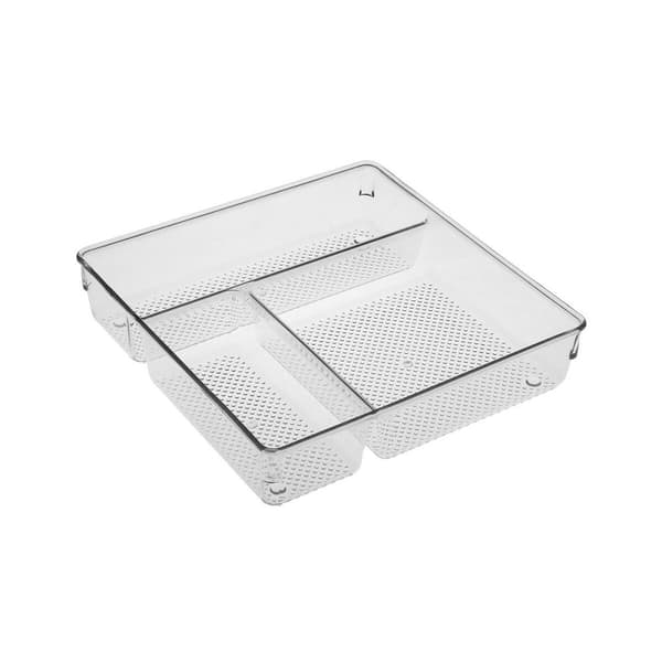Besticks-sortering Versa Transparent Plast 23,2 X 5,6 X 23,2 CM