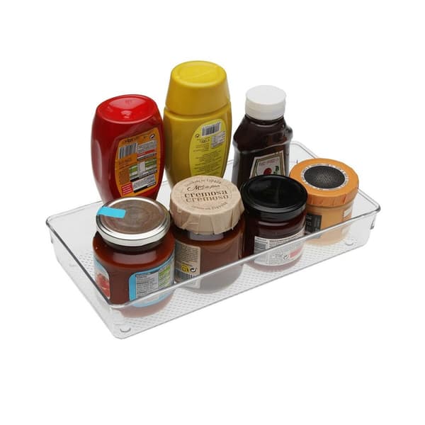 Besticks-sortering Versa Transparent Plast 30,6 X 5,6 X 13,5 CM