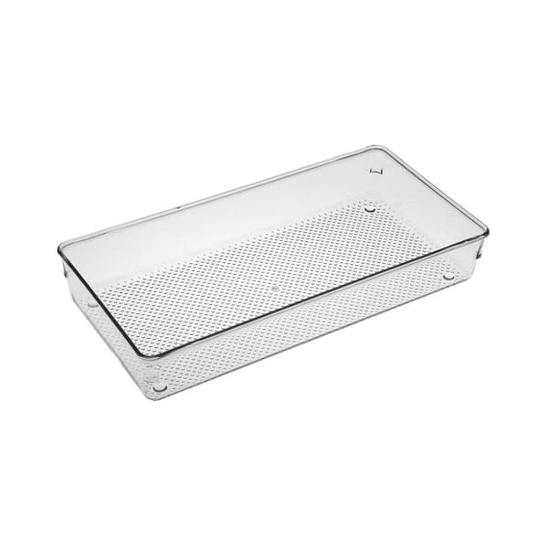Besticks-sortering Versa Transparent Plast 30,6 X 5,6 X 13,5 CM