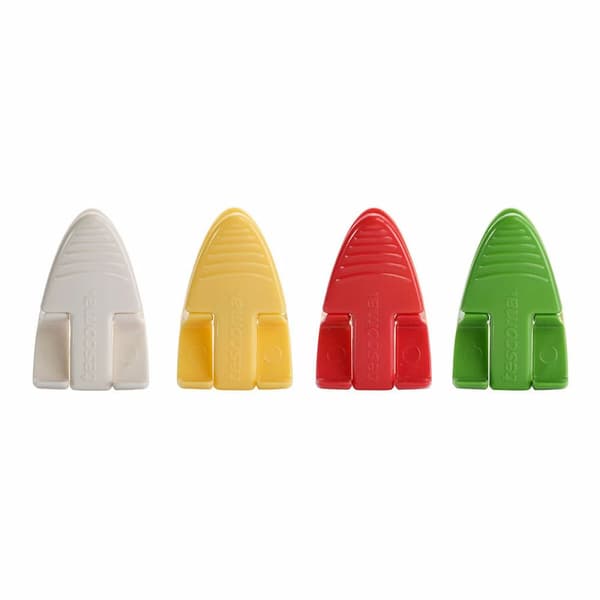 Pose lukke clip Tescoma Presto Forskellige farber Plastik 5,5 cm 4 Dele