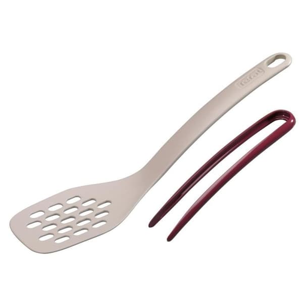 TEFAL ENJOY 2 in 1 Spatel och matstång K0260514 brunt socker