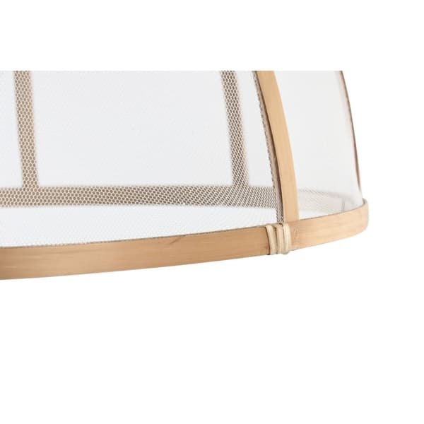 Lautaskupu Home ESPRIT Bambu 35 x 35 x 22 cm