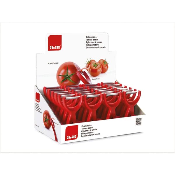 Frukt- och grönsaksskalare Ibili 15 cm Rostfritt stål