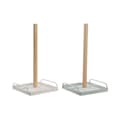 Miniatyrbild 1 av 3: Hushållspappershållare DKD Home Decor Beige Metall Mint Furu (16 x 15 x 29,5 cm) (2 antal)