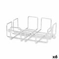 Miniatyrbild 1 av 2: Servetthållare Kinvara W3683A-1-350G Silvrig Metall 19,3 x 6,5 x 19,3 cm (6 antal)