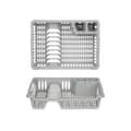 Miniatyrbild 3 av 4: Diskställ Kinvara YMA04 1098 01 Silvrig 40 x 8 x 29,5 cm (24 antal)