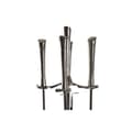 Miniatyrbillede 3 af 5: Pejseredskaber DKD Home Decor Rustfrit stål Aluminium (20 x 20 x 78 cm)