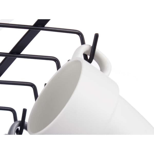 Kop ophæng Kinvara W3924P-1 PDQ Sort Jern 16 x 7 x 28,5 cm (8 enheder)