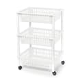 Miniatyrbillede 2 af 2: Grøn indkøbsvogn Tontarelli Mito 3 Plastik Hvid 40 x 29 x 62 cm (12 enheder)