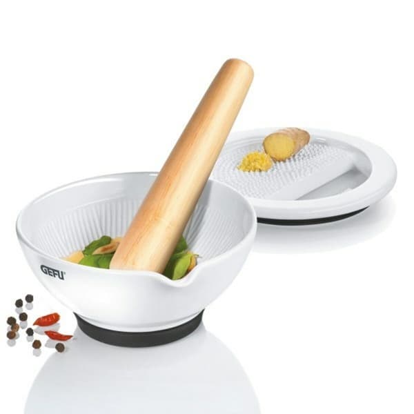 Morter og støder Gefu G-35340 Porcelæn