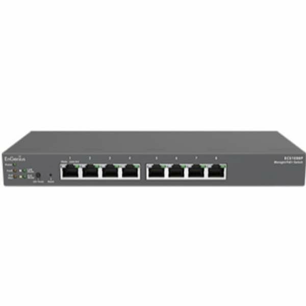 Kytkin EnGenius ECS1008P Musta musta
